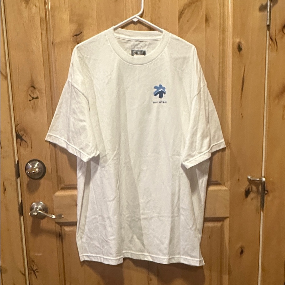 White Graphic T-Shirt XXL Ski Utah